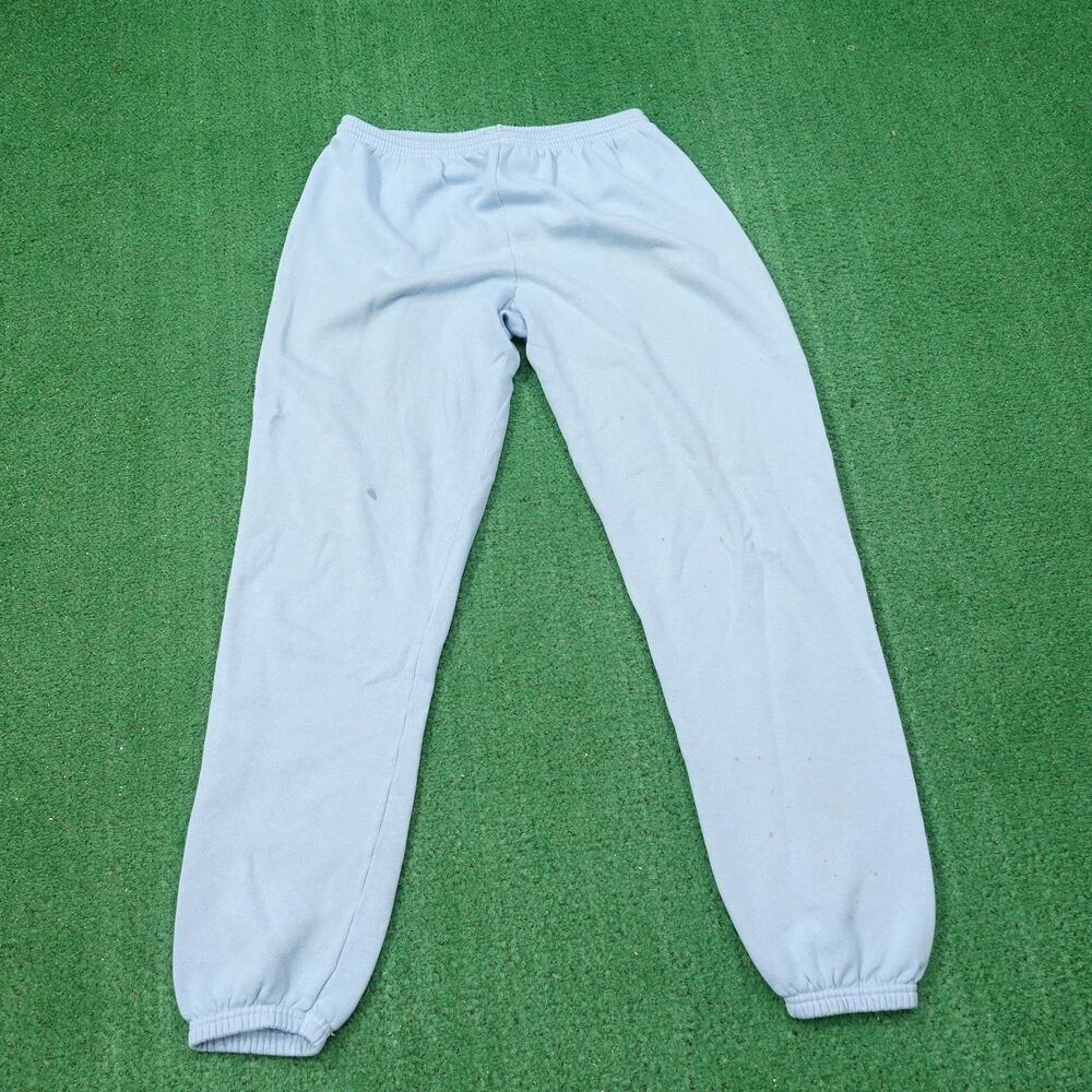 VINTAGE PANNILL USA MADE 70s 80s LIGHT BLUE‎ SWEATPANTS SIZE M MEDIUM **READ**